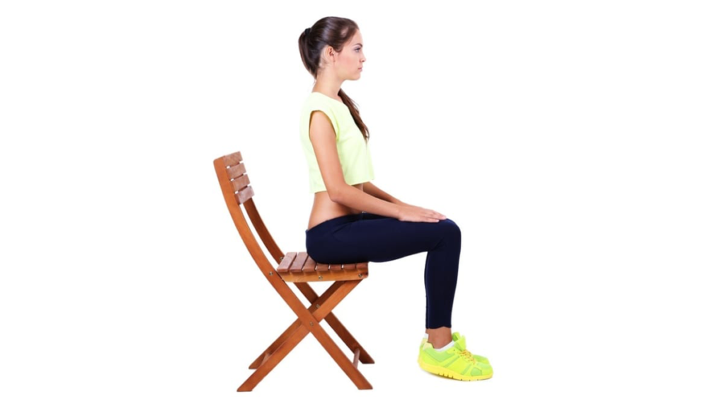 Yoga, kan ook op een stoel beoefend worden