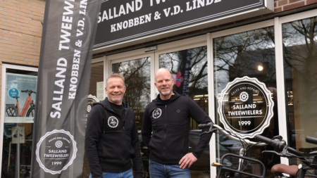 Salland Tweewielers in Dalfsen bestaat vijfentwintig jaar